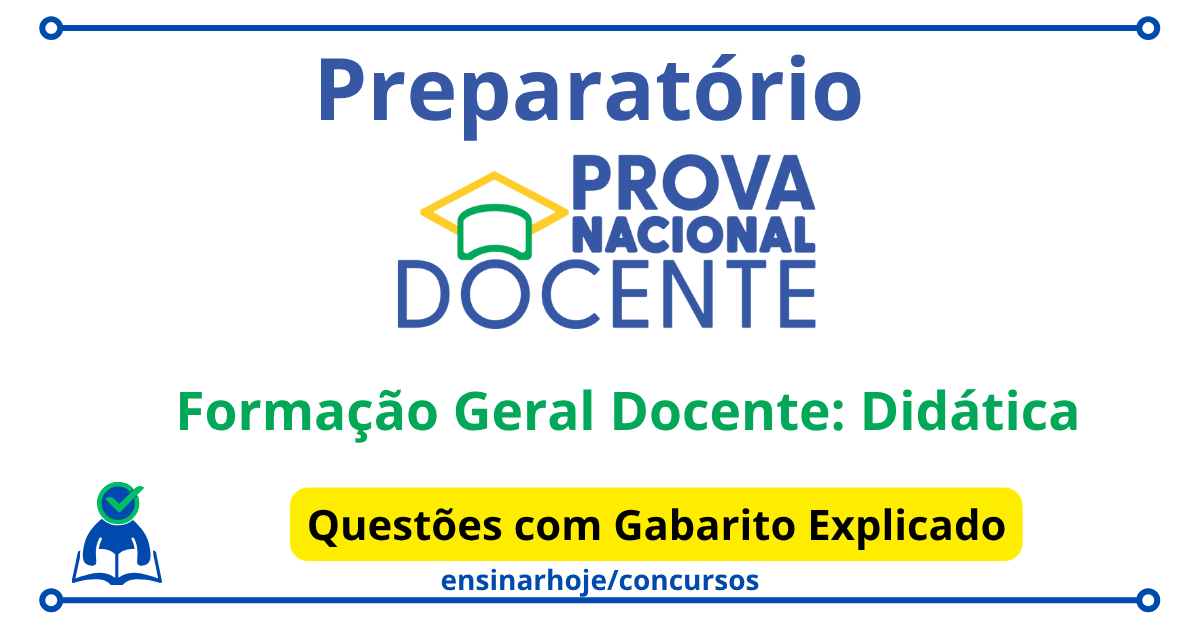 Prova Nacional Docente: principais informações - Concursos Públicos