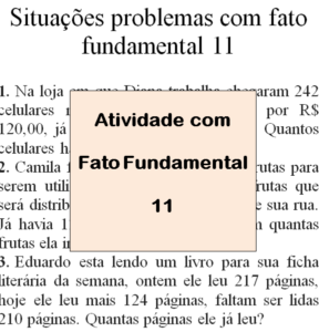 Read more about the article Situações problemas com fato fundamental 11