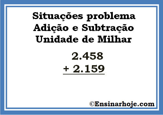 Situação problema com dezena - Recursos de ensino