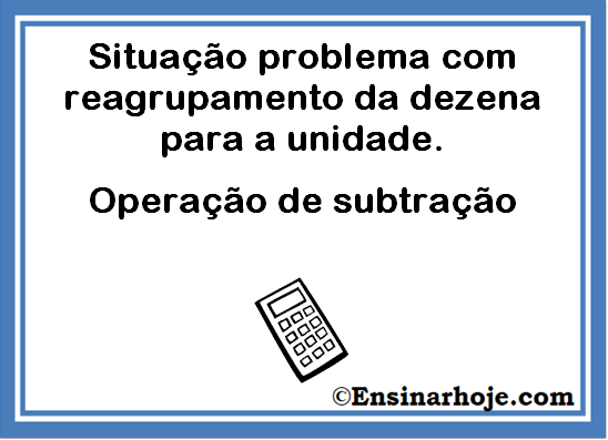 Situação problema com dezena - Recursos de ensino