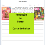 Produção de Texto – Carta do Leitor – Revista Ciência Hoje das Crianças