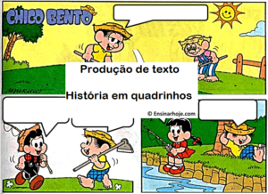 Read more about the article Produção de Texto – História em Quadrinhos – Chico Bento