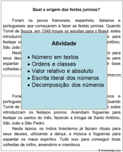 Texto os números nas origens da matemática