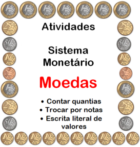 Read more about the article Sistema Monetário – Atividades com Moedas