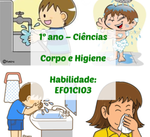 Read more about the article Cuidados com o corpo e higiene  1º ano