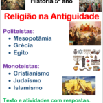 História: Religiões na Antiguidade – Monoteístas e Politeístas