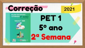 Read more about the article Correção PET 1 – 5º ano – 2ª Semana