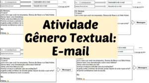 Read more about the article Atividade Gênero Textual E-mail
