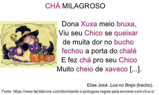 Quando usar X ou CH? Tire suas dúvidas e veja questões de concurso