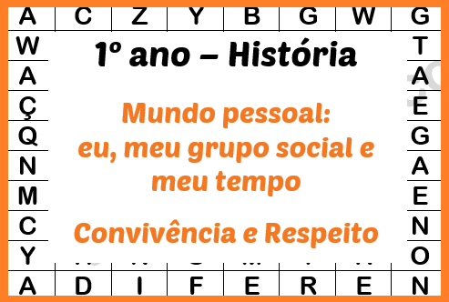 HISTÓRIA – MUNDO PESSOAL: EU, MEU GRUPO SOCIAL E MEU TEMPO (CONHECENDO  ESCOLAS DE DIFERENTES TEMPOS E LUGARES) – Conexão Escola SME