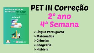 Read more about the article Correção PET III – 2º ano – 4ª Semana