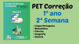 Read more about the article Correção PET III – 1º ano – 2ª Semana