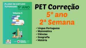 Read more about the article Correção PET III – 5º ano – 2ª Semana