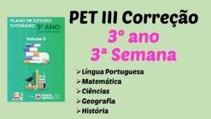 Read more about the article Correção PET III – 3º ano – 3ª Semana