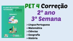 Read more about the article Correção PET 4 – 2º ano – 3ª Semana