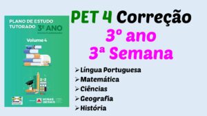 Read more about the article Correção PET 4 – 3º ano – 3ª Semana