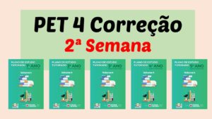 Read more about the article Correção PET 4 – 2ª Semana – 1º ao 5º ano
