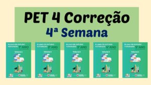 Read more about the article Correção PET 4 – 4ª Semana – 1º ao 5º ano