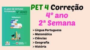 Read more about the article Correção PET 4 – 4º ano – 2ª Semana