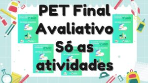 Read more about the article PET Final Avaliativo – Só as atividades