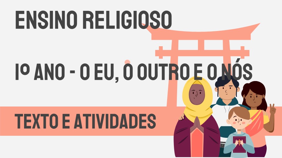 AVALIAÇÃO DE ENSINO RELIGIOSO - 1º ANO DO ENSINO FUNDAMENTAL 1- 1º