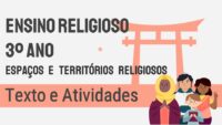 Ensino Religioso 3º ANO ESPAÇO E TERRITORIOS RELIGIOSOS BNCC ATIVIDADES DE ENSINO RELIGIOSO