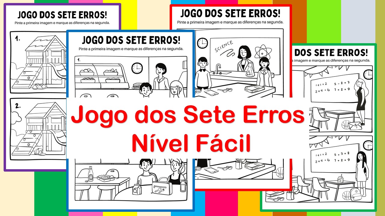 Atividades para Educadores: Jogo dos Sete erros - Festa junina