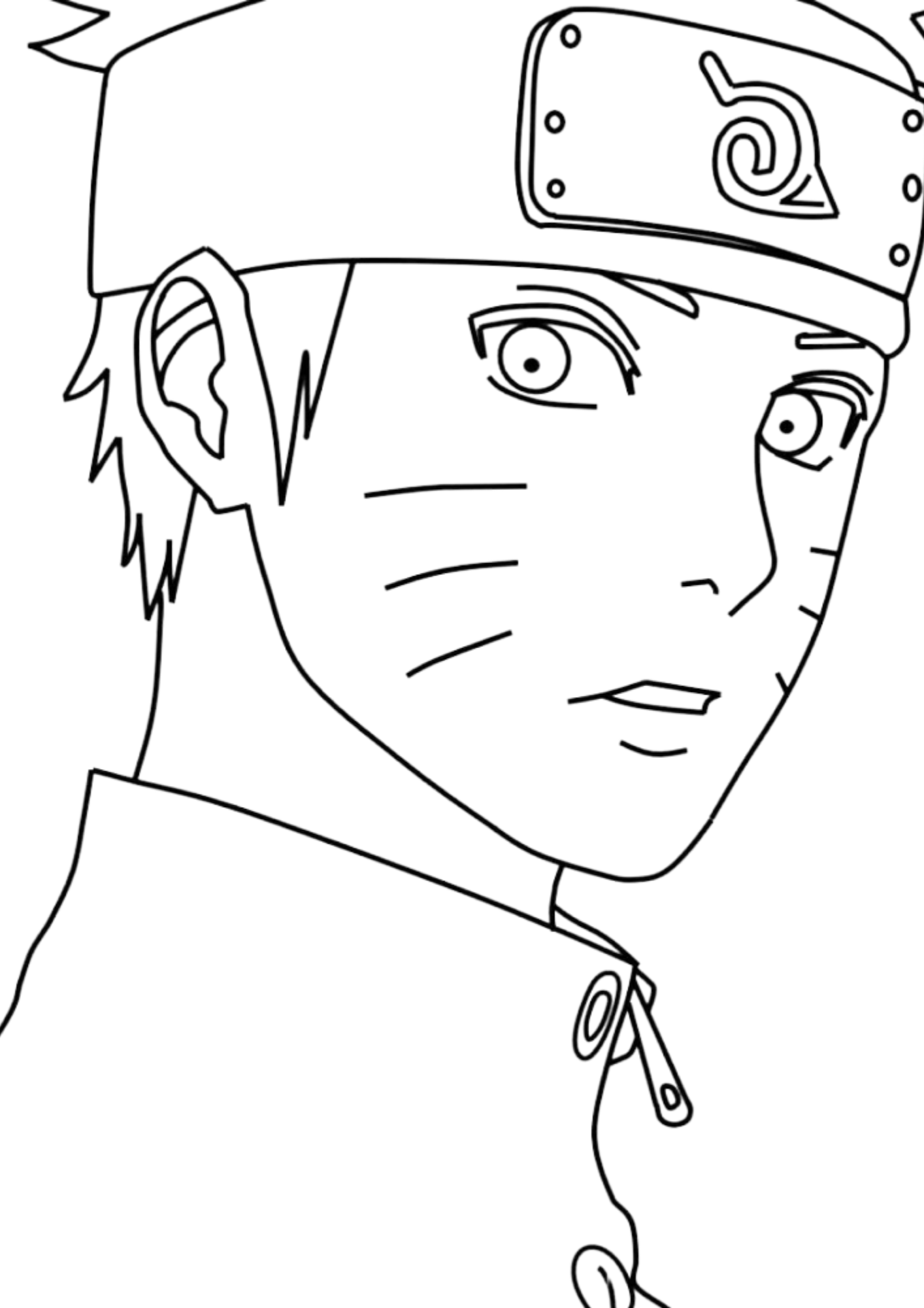 Desenho de Naruto para Colorir - Colorir.com