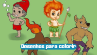 Desenhos para colorir: Folclore